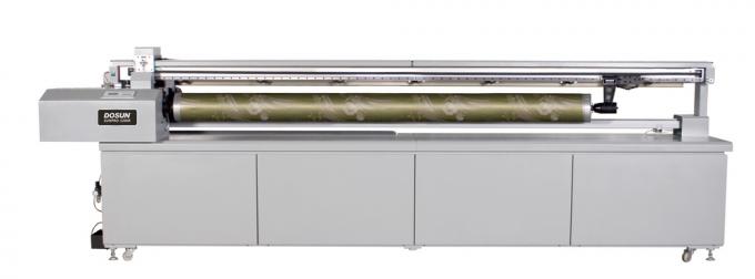 Sistema rotatorio del grabador de la pantalla del chorro de tinta, grabadores rotatorios de la materia textil de la impresión de la cabeza de impresora de alta velocidad del chorro de tinta 1