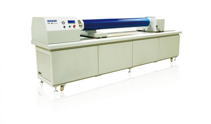 Grabador rotatorio del laser de la pantalla de la materia textil, máquina de grabado ULTRAVIOLETA azul con el equilibrio del Luz-poder 0