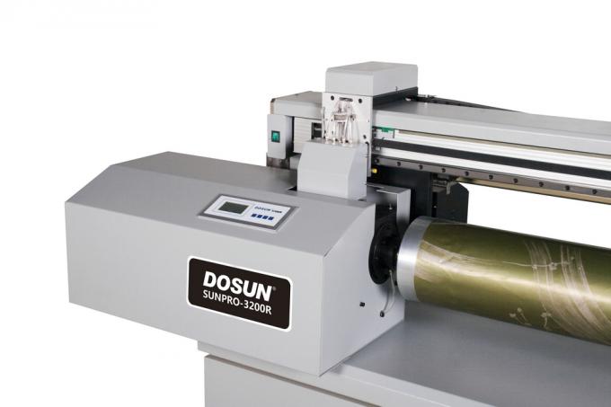 Equipo rotatorio del grabador del chorro de tinta de la materia textil, máquina de grabado rotatoria de Digitaces 360DPI/720DPI 4